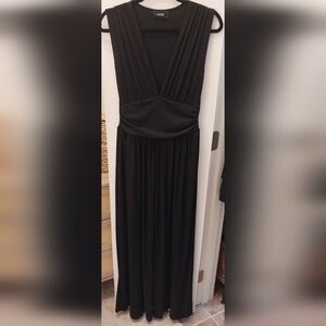 Cider Elegant Black Wideleg Jumpsuit